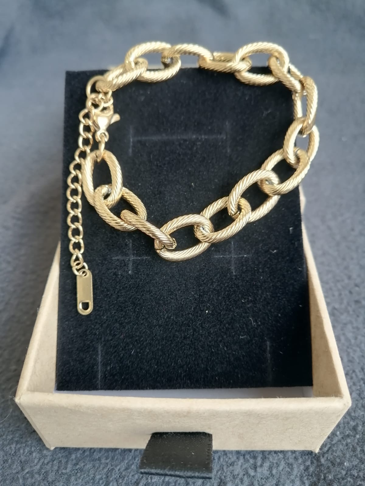 18K Gold Plated Stainless Steel Bracelet