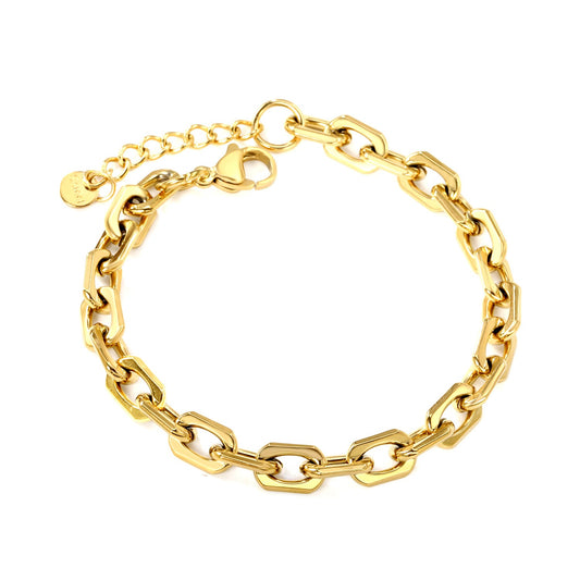 18K Gold Plated Stainless Steel Bracelet