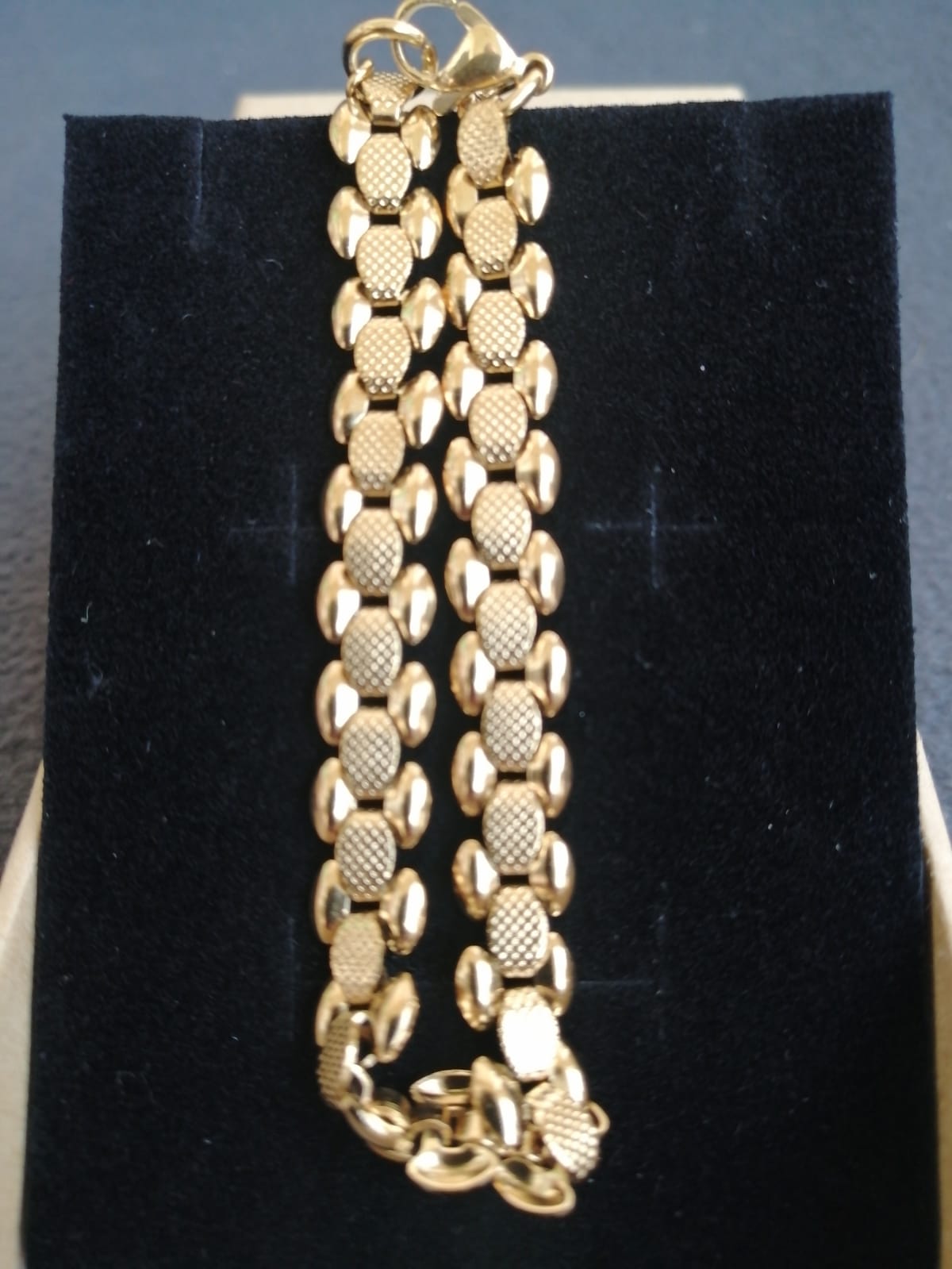 18K Gold Plated Stainless Steel Bracelet