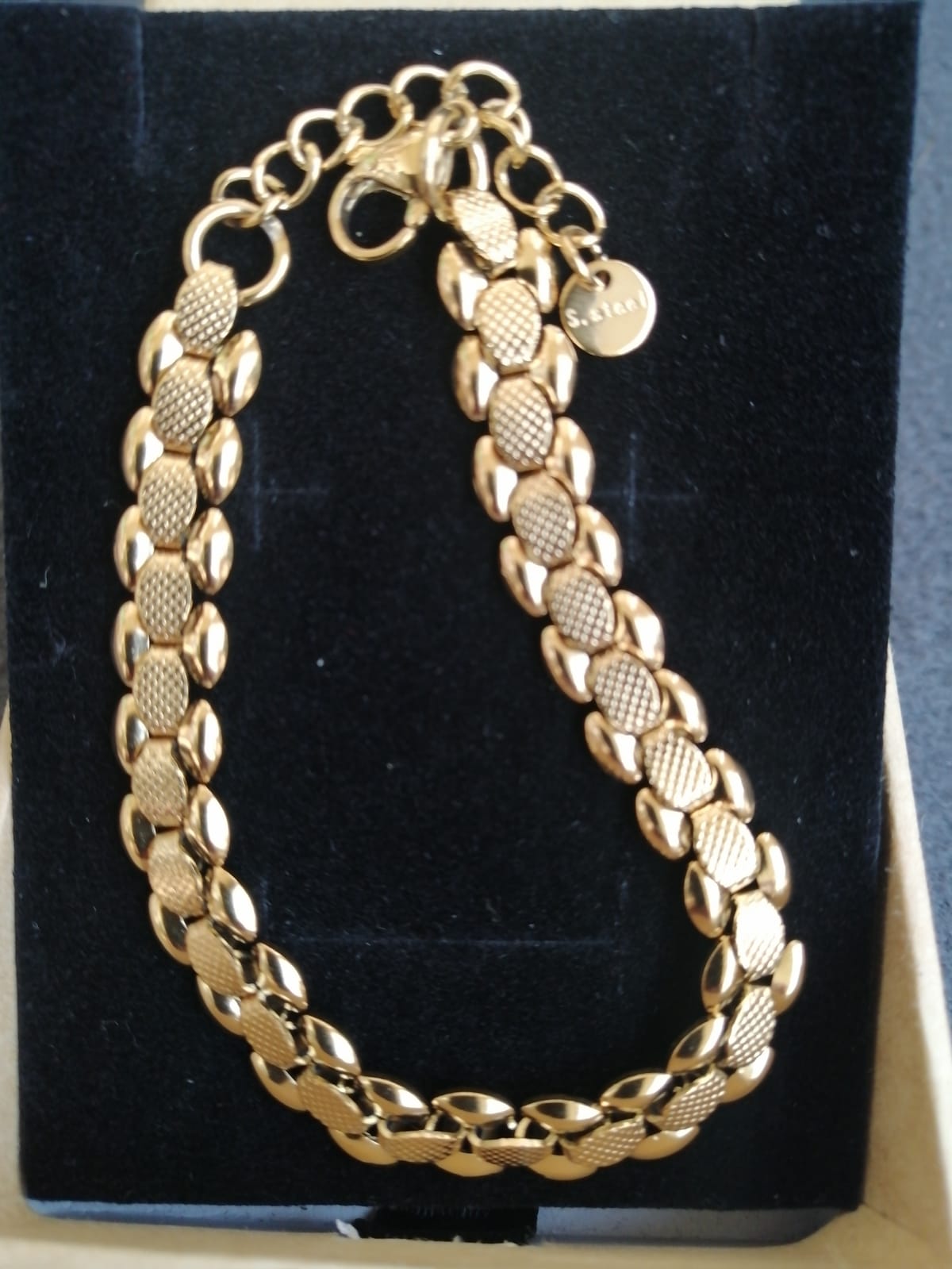 18K Gold Plated Stainless Steel Bracelet