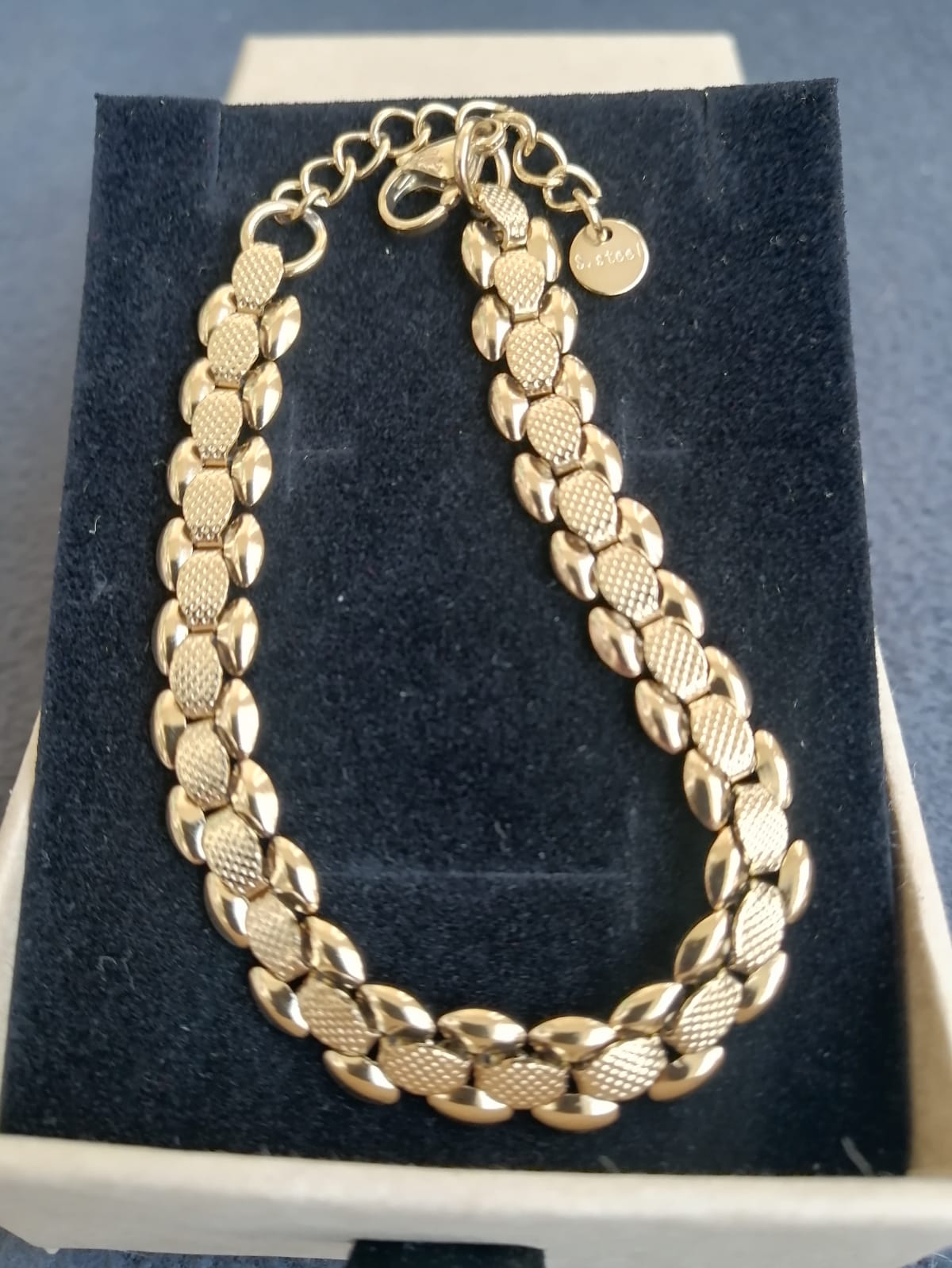 18K Gold Plated Stainless Steel Bracelet