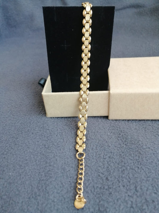 18K Gold Plated Stainless Steel Bracelet