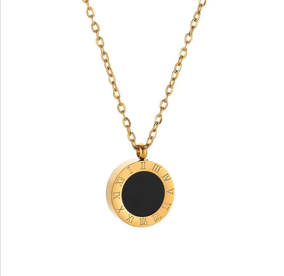 18K GOLD PLATED ROMAN SET
