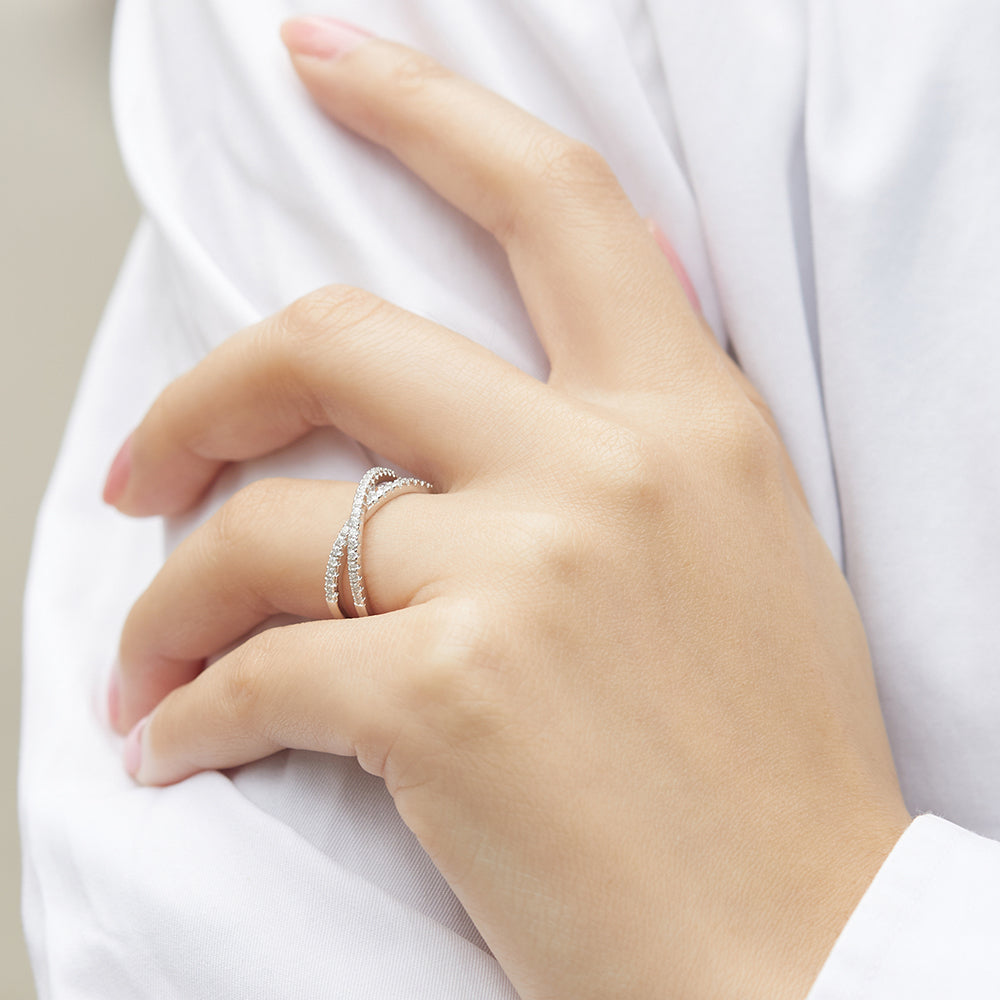 SILVER RING S 925 - TL 228