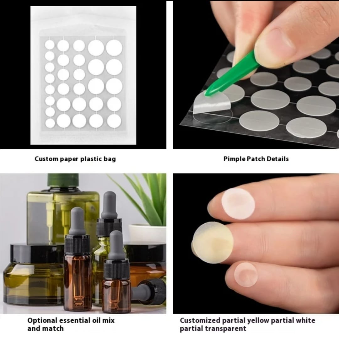 ACNE PATCH WITH ESSENTIAL OILS