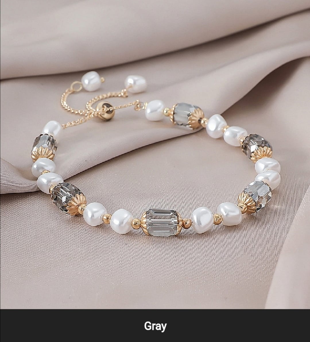 CRYSTAL ADJUSTABLE BRACELET