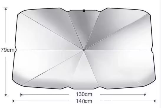 INSIDE CAR UMBRELLA