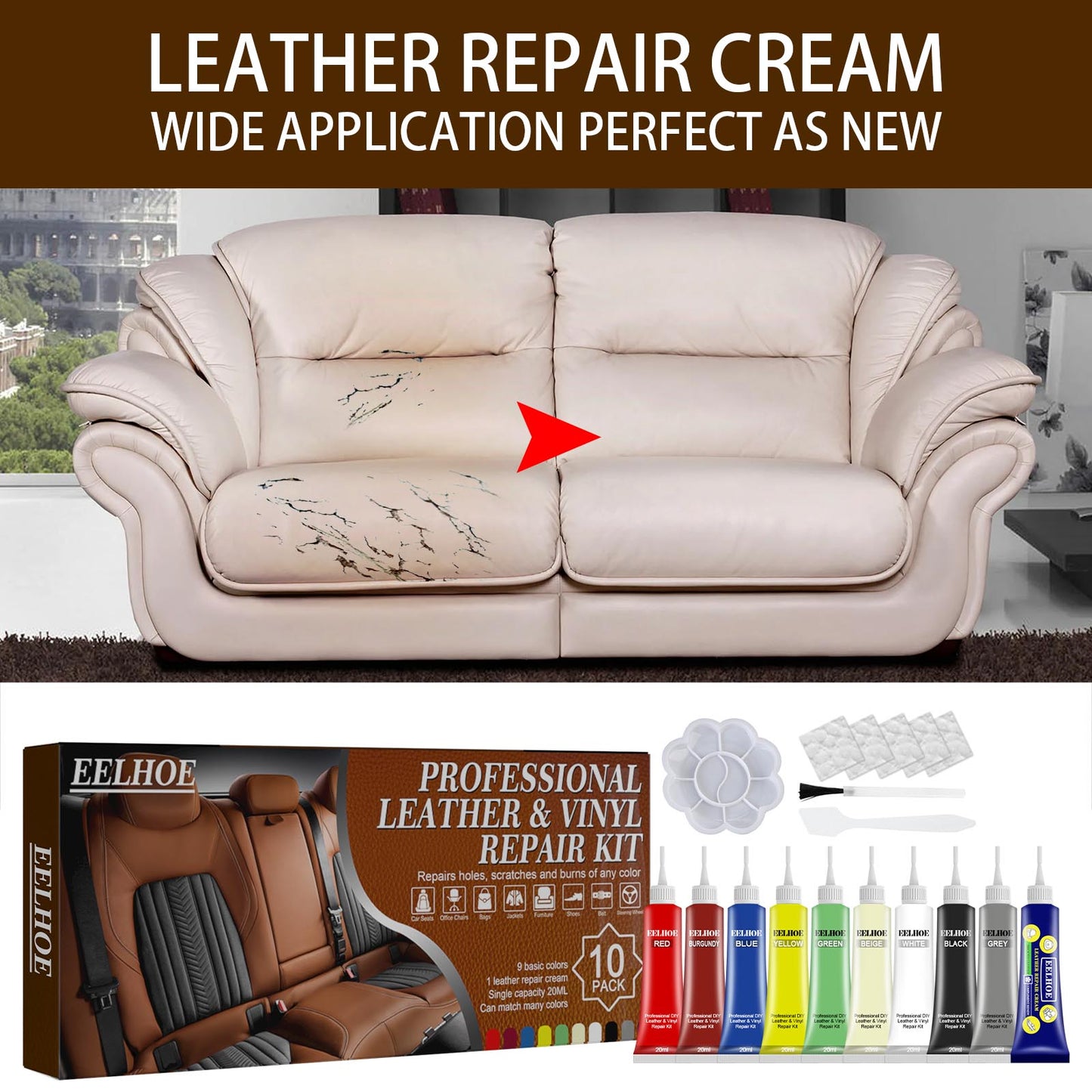 Leather Repair Paste