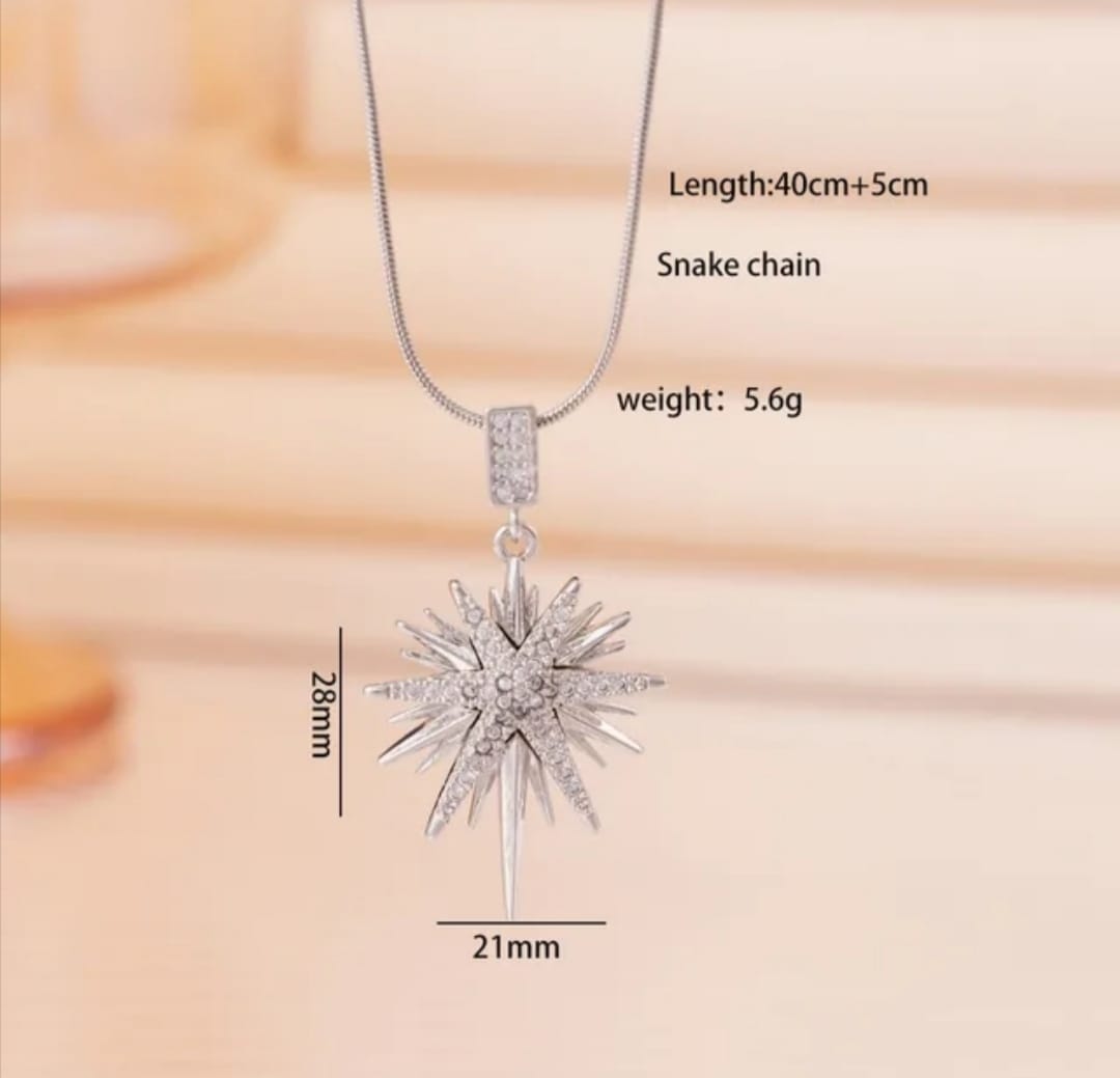 SUNFLOWER PENDANT NECKLACE