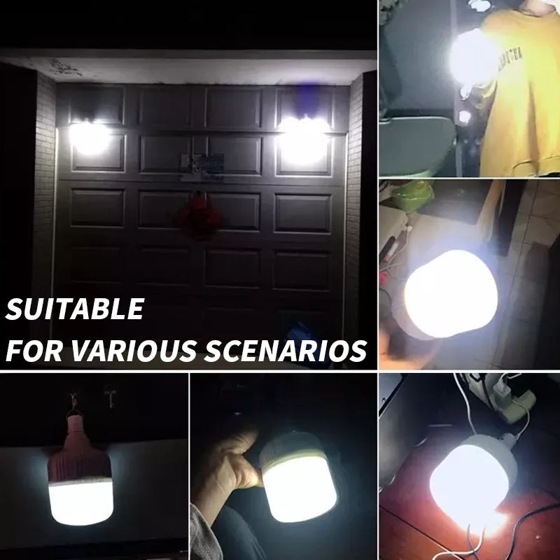 USB - Solar Outdoor Lighting Bulb