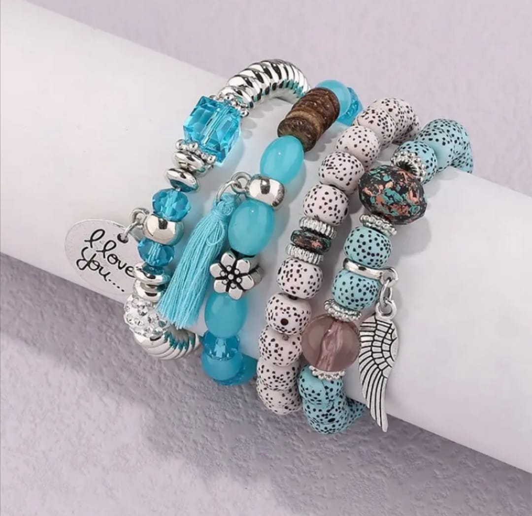 BOHEMIAN TRENDY GEOMETRIC BEAD BRACELET