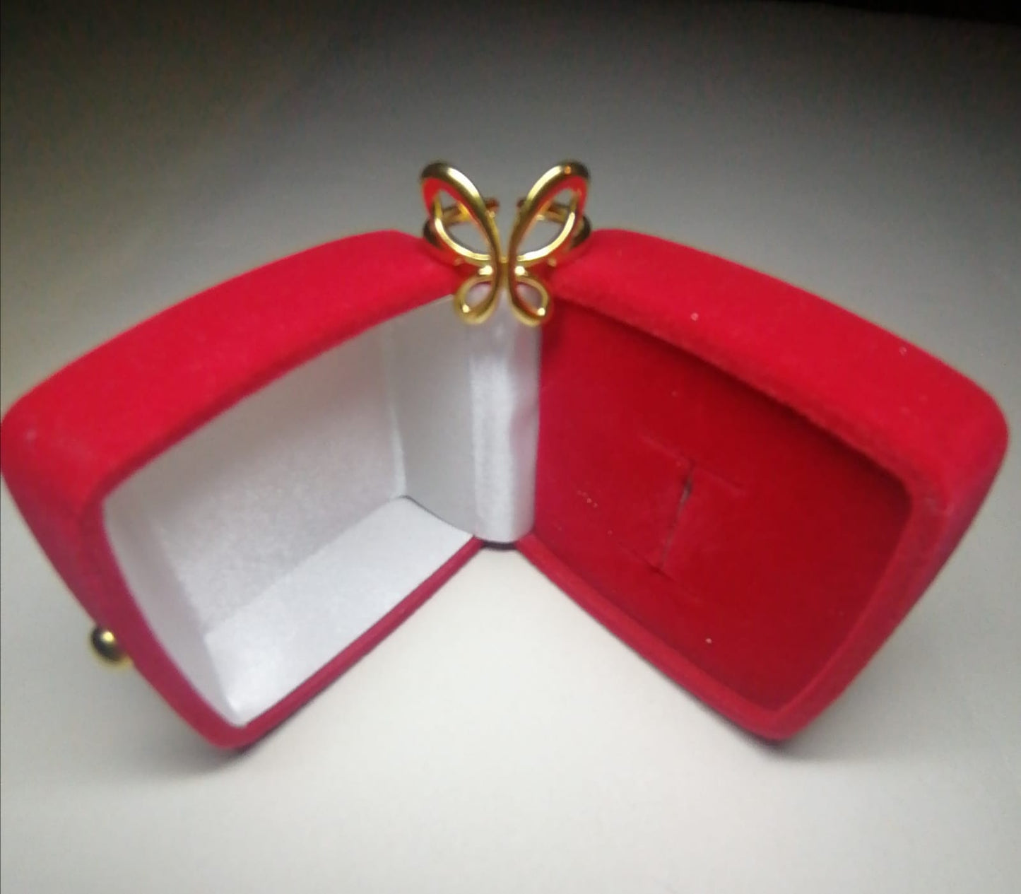 BUTTERFLY STAINLESS STEEL RING