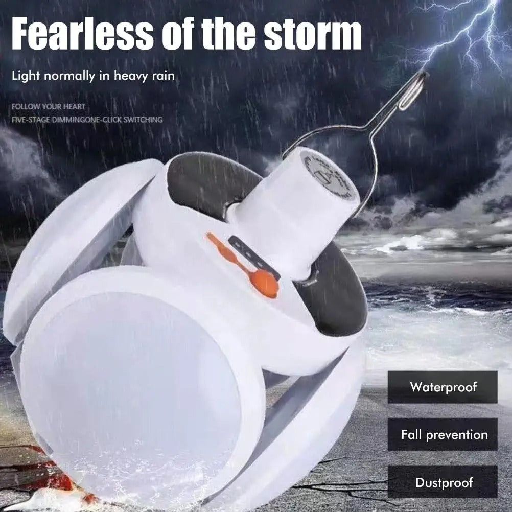 USB-Solar Rechargeable Lamp -Remote Control