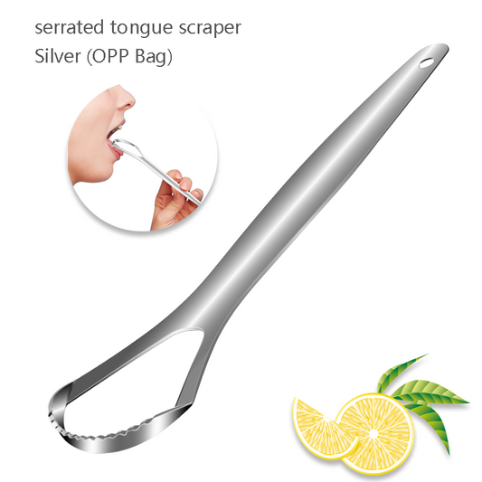 Stainless Steel Double Layer Tongue Scraper